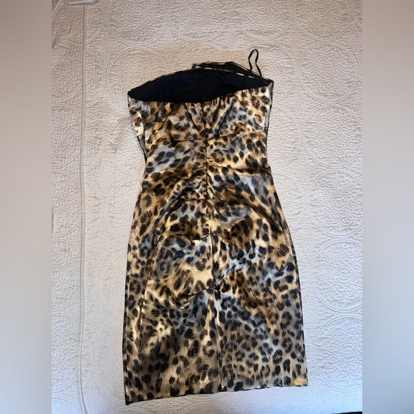 Strapless Leopard Dress - Picture 2 of 2